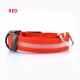 COLLIER A CHIEN LED ROUGE USB RECHARGEABLE