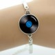 Bracelet Disque Vinyle Style Disco