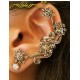 Boucle d'oreille vintage tour CZ