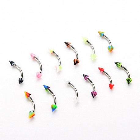 PIERCING SOURCIL CONE COULEUR ALEATOIRE