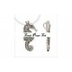 Collier Plaqué Argent Hippocampe