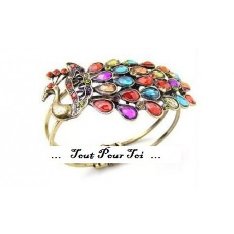 Bracelet Fantaisie Paon