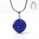 Collier Bille De Strass 1.4cm Shamballa